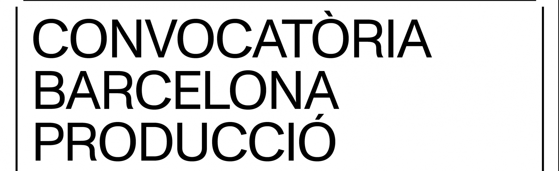 Convocatoria Barcelona Producció