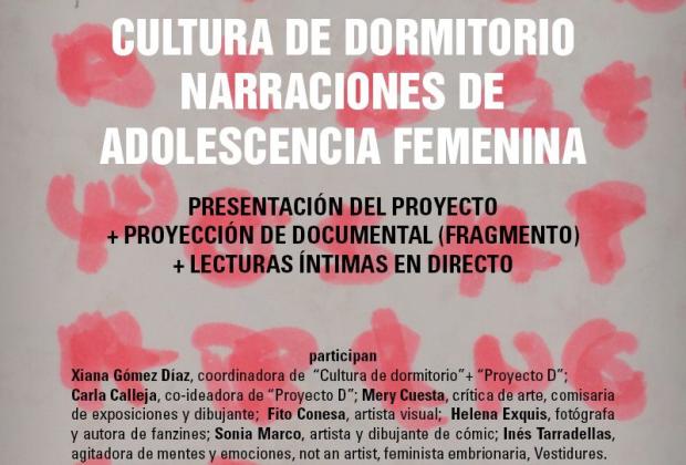 “Cultura de dormitorio: el projecte. Passat, present i futur”