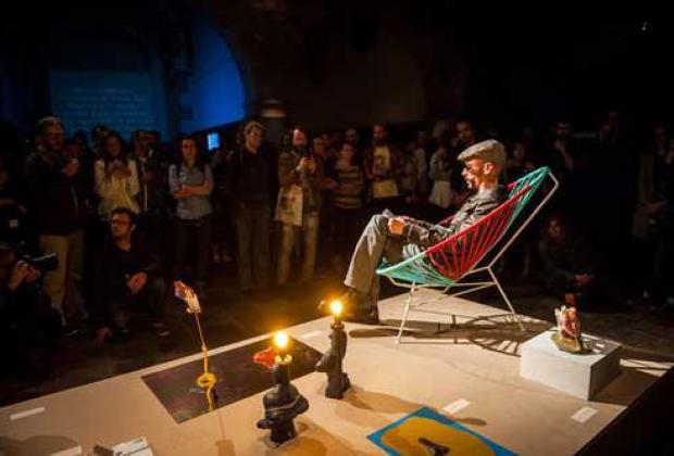 Poéticas del objeto. Installation + action. Aggtelek