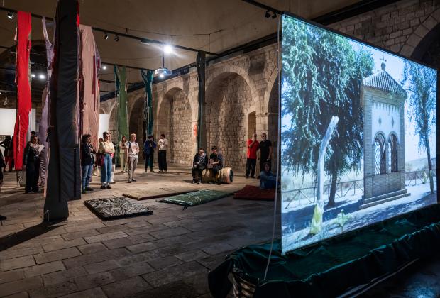 Maria Alcaide visita