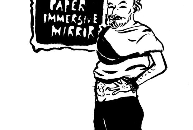 Immersive Paper Mirror