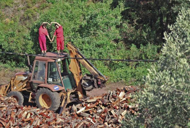 La llenya escalfa dues vegades