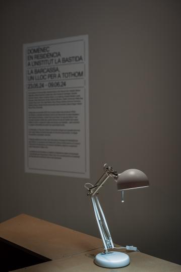 Domènec EN RESiDÈNCiA a l’Institut La Bastida