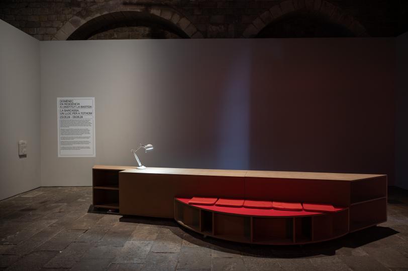 Domènec EN RESiDÈNCiA a l’Institut La Bastida