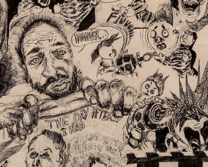 Antoni Hervàs, detall de Netflix &amp; Chill (2018). Cortesia de l'artista.