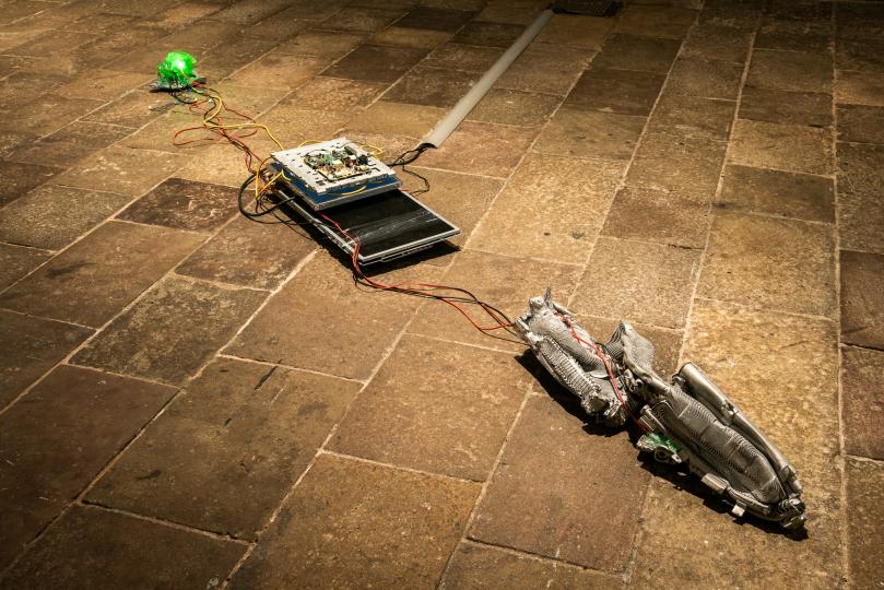 Carlos Sáez, Lanza de Gadamer, 2019. Foto: Pep Herrero