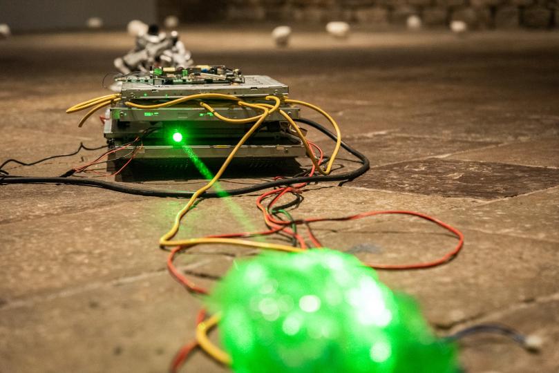 Carlos Sáez, Lanza de Gadamer, 2019. Foto: Pep Herrero