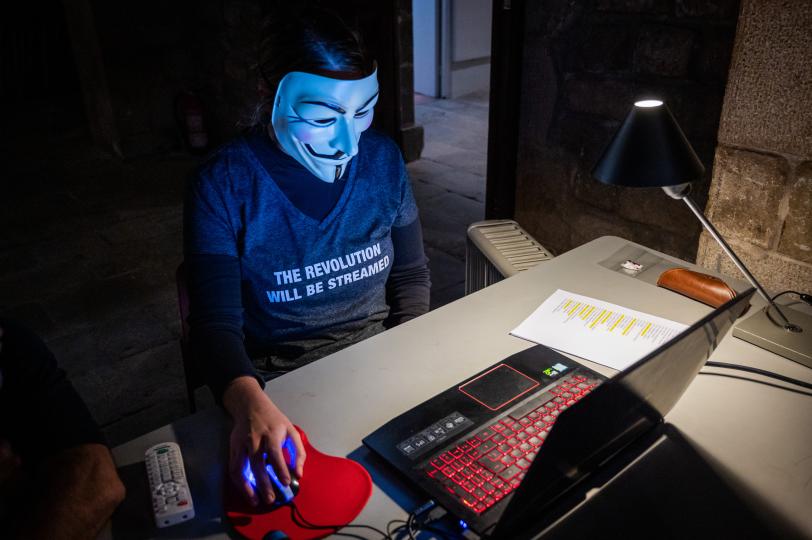 Laura Torres, Sobre la revolució. Fotos Pep Herrero