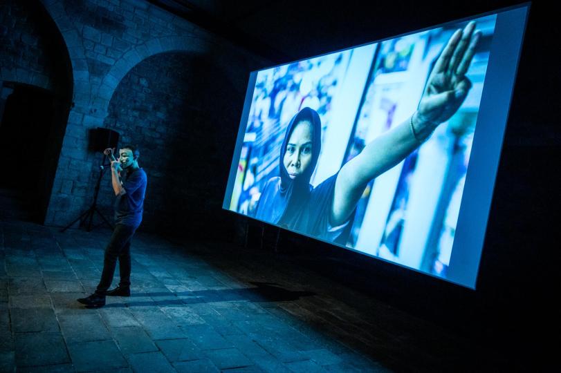 Laura Torres, Sobre la revolució. Fotos Pep Herrero