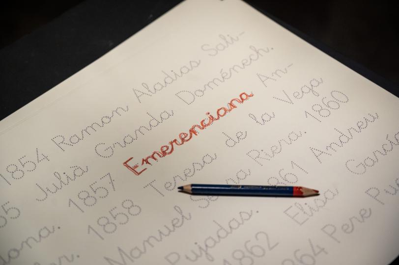 Nieves Correa, Actos de memoria: Barcelona. Fotos: Pep Herrero