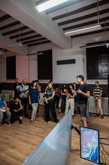 El que és possible i el que no. ISEA2022 Barcelona a La Capella. Foto: Pep Herrero