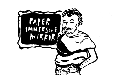 Immersive Paper Mirror