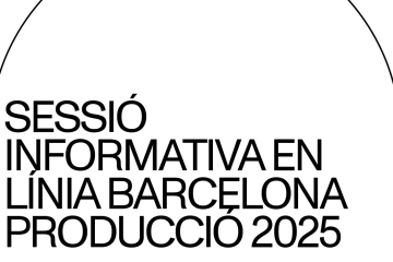 Convocatòria Barcelona Producció 2025