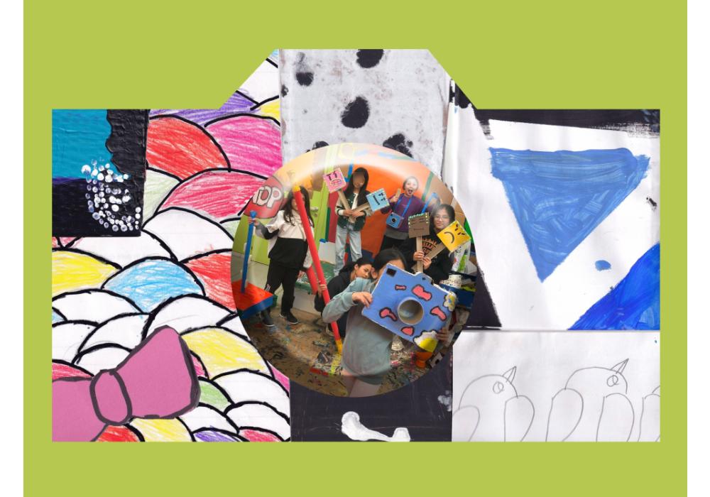 Una exposició d’infants de l’Escola Aldana amb Jaume Clotet. espais c