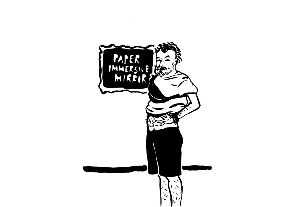 Immersive Paper Mirror