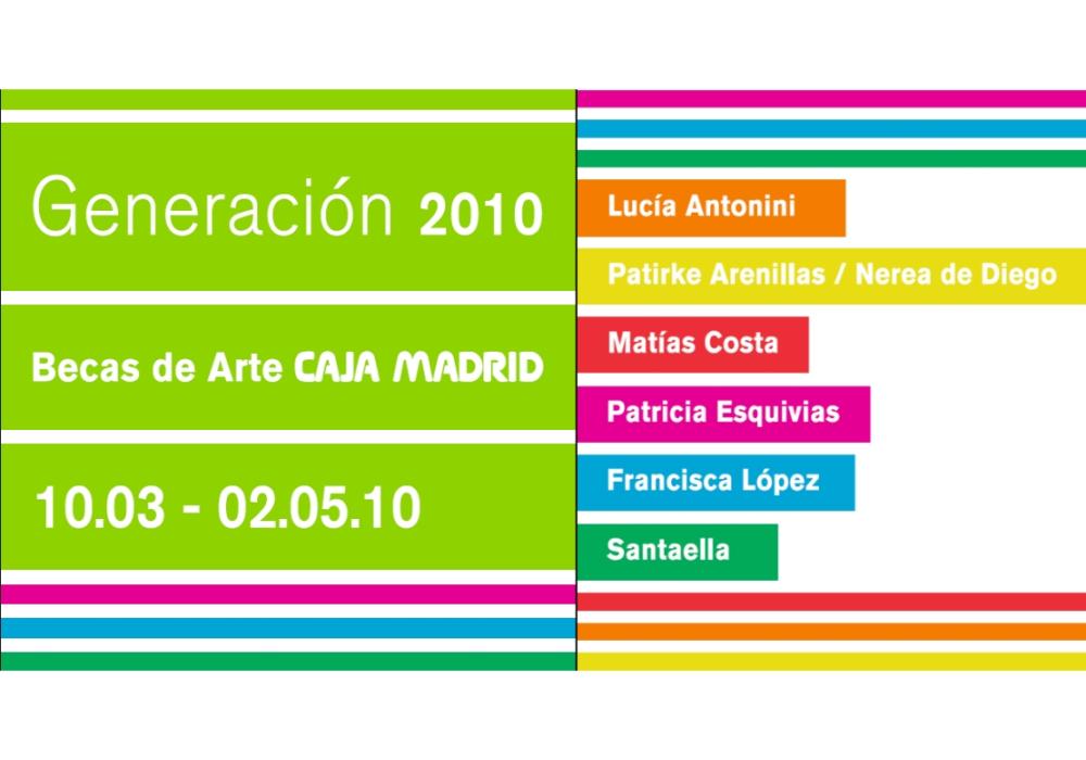 Generació 2010. Beques d&#039;art Caja Madrid