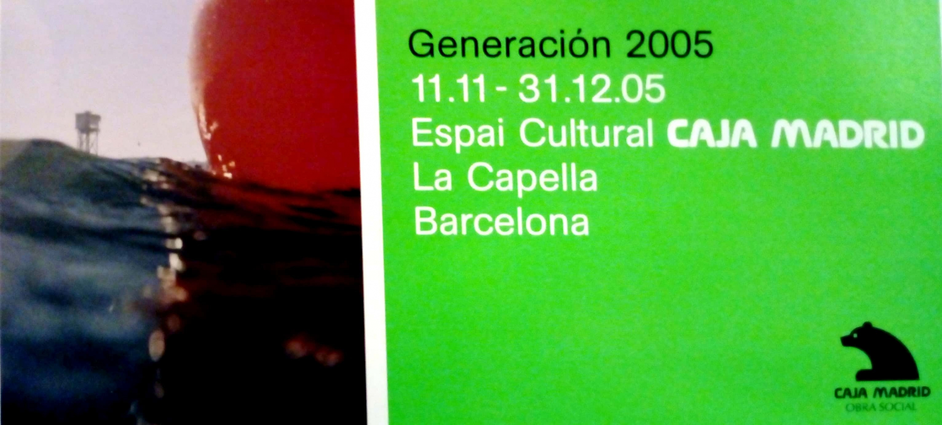 Generació 2005. Premis i beques d'art Caja Madrid