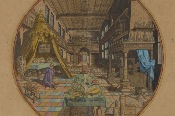 Laboratori de l’alquimista, Amphitheatrum Sapientiae Aeternae Solius Verae (Heinrich Khunrath, 1595)